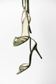 Picture of “Dolly” aloe green leather sandal