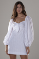 Picture of “Alice” white sangallo dress
