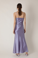 Picture of “Roby” lilac silk dress