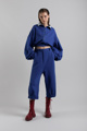 Picture of Blue fleece trousers “Androgyne”