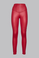 Picture of Imitation leather red leggings