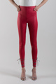 Picture of Imitation leather red leggings
