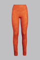 Picture of Orange marbled lycra leggings