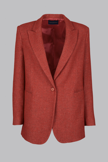 Picture of Red sartorial single-breasted blazer