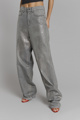 Picture of Grey coated jeans