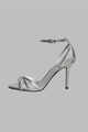 Picture of Silver leather Dolly Sandals